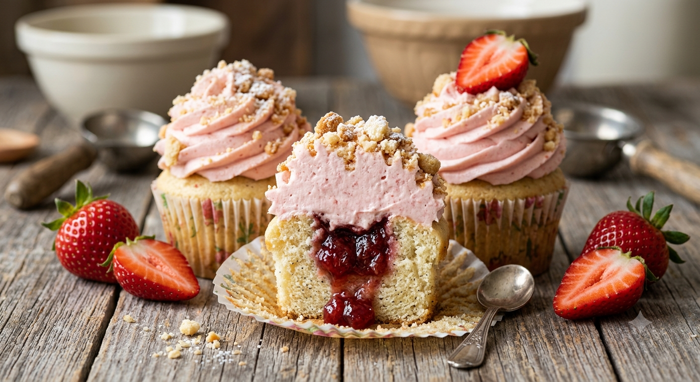 Strawberry Cupcake